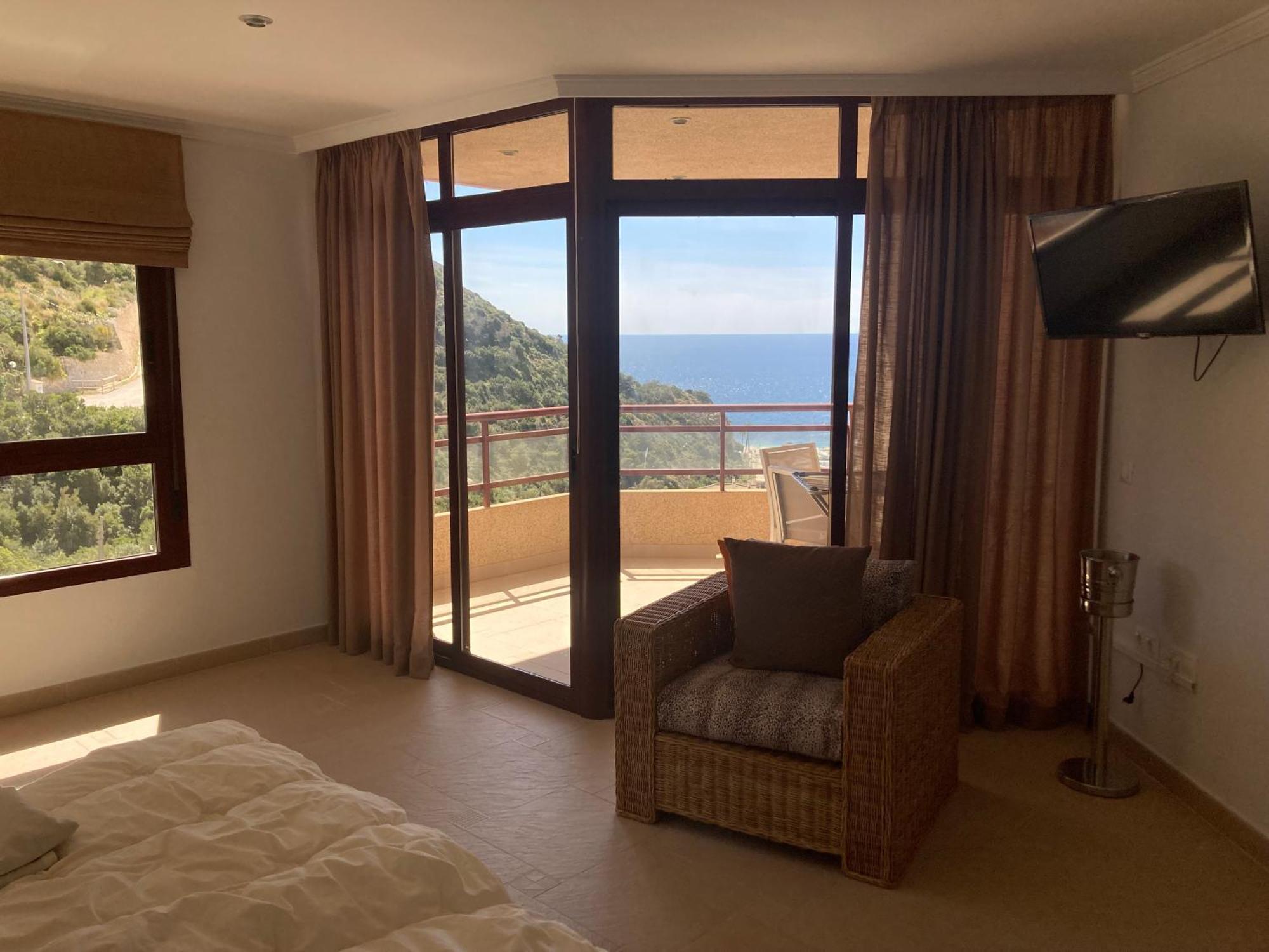 Appartement Atico Duplex Penthouse Rosa Marina Club Nautico Calpe Penon Sea View Extérieur photo