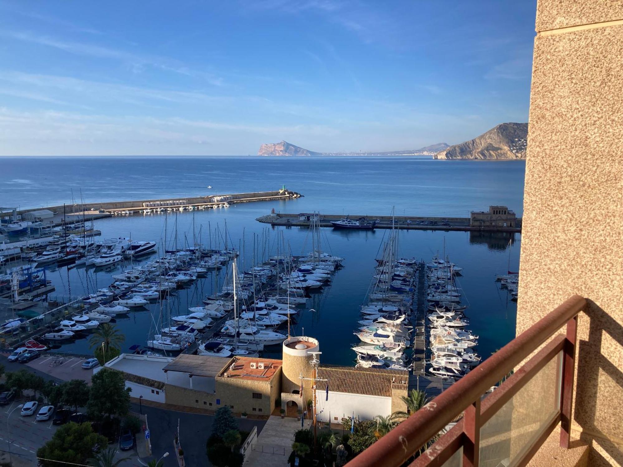Appartement Atico Duplex Penthouse Rosa Marina Club Nautico Calpe Penon Sea View Extérieur photo